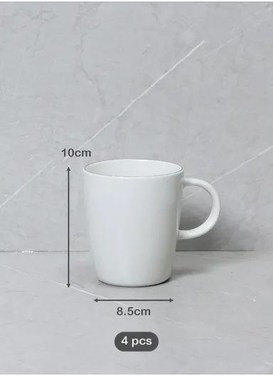 16 Pcs/Set Reactive Glaze Dishes Set, Chip Resistant &amp; Scratch Resistant Ultra Chic Matte Stoneware Dinnerware Service for 4, Microwave &amp; Dishwasher Safe, Durable Everyday Dining Set - White &amp; Gold