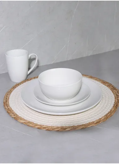 16-Piece Ceramic Tableware Set – Perfect for 4-Person Dining 