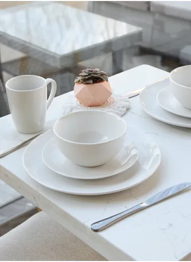 16-Piece Ceramic Tableware Set – Perfect for 4-Person Dining 