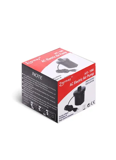 150W Powerful Electric Pump, Quick Inflation Portable, Ideal for Home &amp; Outdoor Use