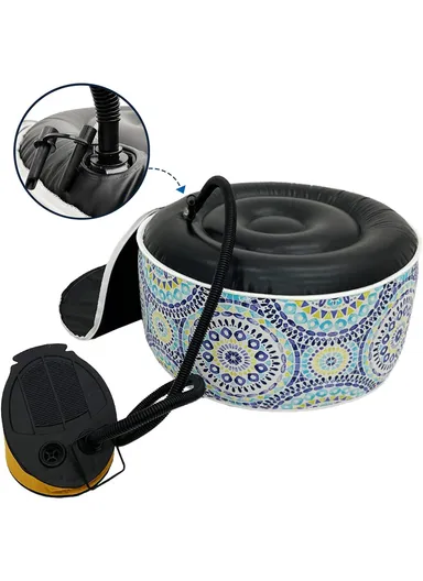 3L Foot Air Pump, Multi-Use Air Mattress, Swimming Pool Inflator Air Pump