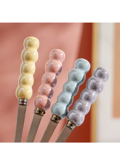 320ml Ceramic Mug, Multi-Use Large Capacity Mug, Dishwasher &amp; Microwave Safe Ceramic Mug - Yellow