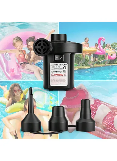 Portable Air Mattress Two-Way Universal Inflator Pump with 3 Nozzles HT-202