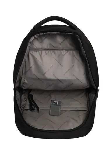 17-Inch Large Capacity Laptop Backpack, Slim &amp; Lightweight Business Travel Bag with USB Port, Organizer Compartments, &amp; Padded Straps SL1074 - Black