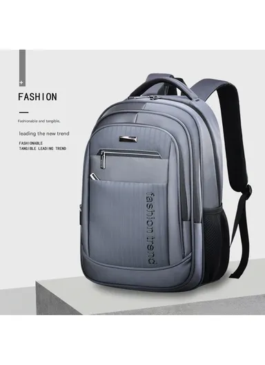 15.6" Water-Resistant Laptop Backpack Business Travel Bag with Trolley Sleeve &amp; Padded Straps SL712 - Black