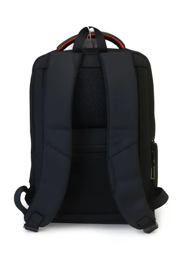 15.6-Inch Large Capacity Laptop Backpack, Slim &amp; Lightweight Business Travel Bag with USB Port, Organizer Compartments, &amp; Padded Straps SL6811- Black