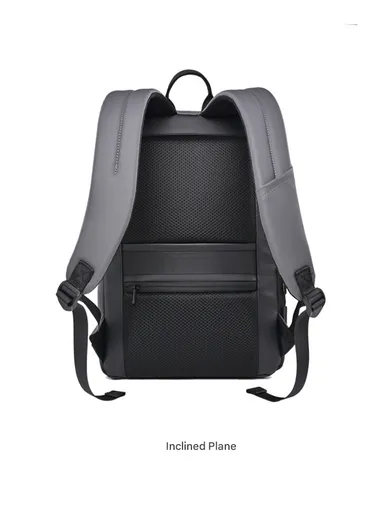 15.6" Water-Resistant Laptop Backpack Multi-Functional Travel Bag with Trolley Sleeve &amp; Padded Straps LM-7F - Blue