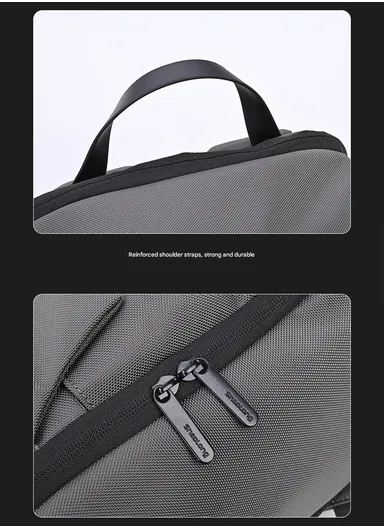 15.6" Water-Repellent Laptop Business &amp; Travel Backpack AK53 - Black