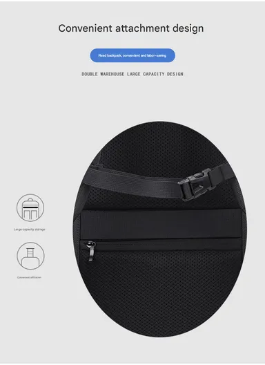 15.6" Water-Repellent Laptop Business &amp; Travel Backpack AK53 - Black