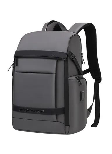 15.6" Water-Repellent Laptop Business &amp; Travel Backpack AK52 - Grey