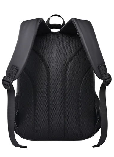 15.6" Water-Resistant Laptop Backpack Multi-Functional School &amp; Work Bag with Padded Straps 2023-13 - Black