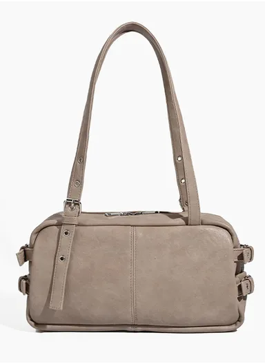 Chic Side Belt Bag M with Adjustable Strap - Beige