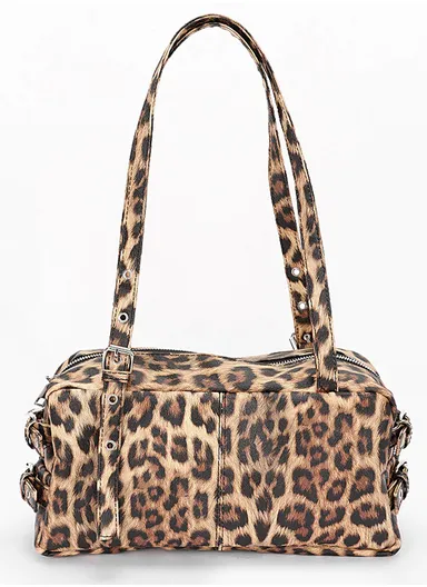 Chic Side Belt Bag M with Adjustable Strap - Leopard