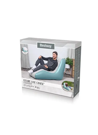 Leisure Luxe Chaise Lounger Air Sofa Air Chair 75137 133x88x79cm 