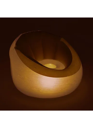 Inflatable Chair, Outdoor Armchair with LED Lights 75086 102x97x70cm 