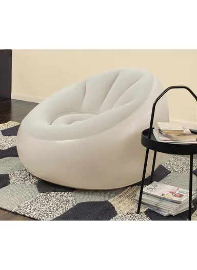 Inflatable Chair, Outdoor Armchair with LED Lights 75086 102x97x70cm 