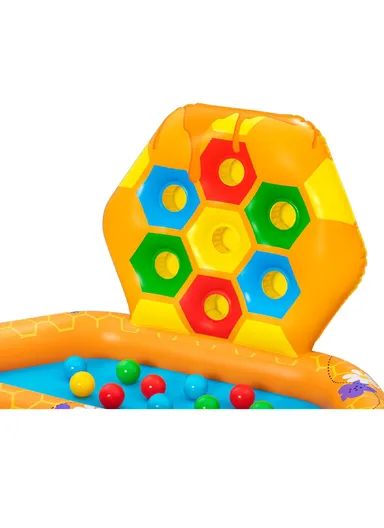  2 in 1 Lil' Beehive Baby Pool With 2 Ball 127x119x61cm
