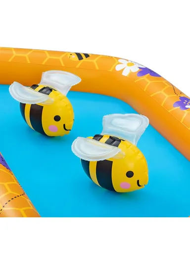  2 in 1 Lil' Beehive Baby Pool With 2 Ball 127x119x61cm