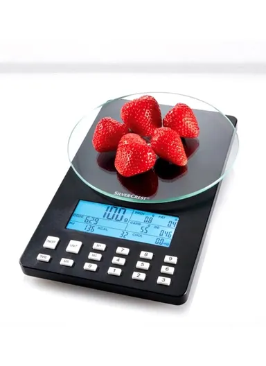Digital Nutritional Kitchen Scale 800 Pre-Loaded Values &amp; 5kg Max Load