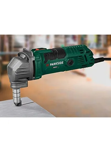 PARKSIDE Versatile Sheet Metal Cutter for Precise Straight &amp; Curved Cuts 4056233990416