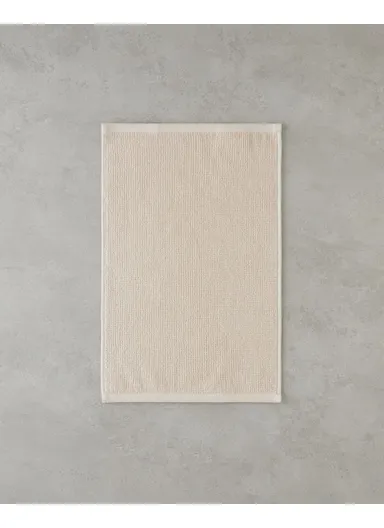 Fluffy Cotton Plus Cotton Hand Towel 30x45 cm Beige