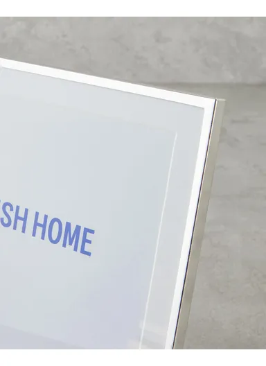 Dorothy Metal Frame 18x18 cm Silver