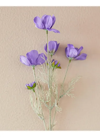 Daisy Single Branch Artificial Flower 62 cm Purple