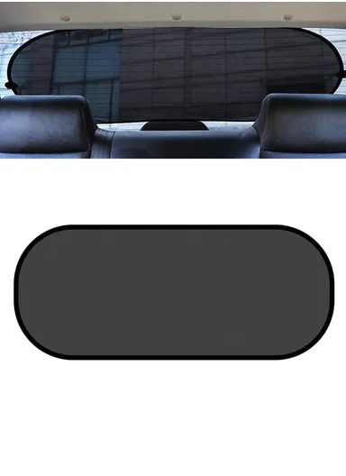 Car Rear Window Sunshade with Suction Cup, Sun UV Rays Protection for Car Back Window (L50 x W100)cm