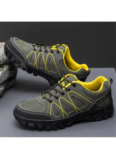 Men's Outdoor Activity High-Quality Hiking Shoes CSM-220 - Army Green