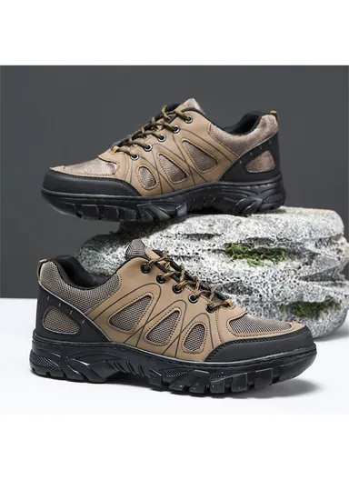 Men's Outdoor Activity High-Quality Hiking Shoes CSM-220 - Khaki
