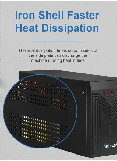 2000VA Sinewave &amp; Squarewave UPS Battery Backup &amp; Surge Protector 10A Battery Power Supply, Dataline Protection