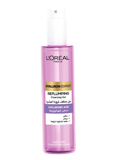 Hyaluron Expert Replumping Cleansing Gel Wash with Hyaluronic Acid, 150ml