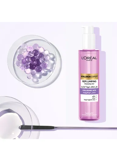 Hyaluron Expert Replumping Cleansing Gel Wash with Hyaluronic Acid, 150ml