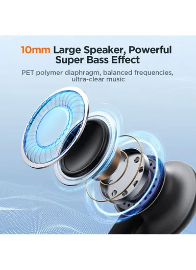 1.2m 3.5mm Wired Series In-Ear Metal Wired Earbuds JR-EW03 - Silver