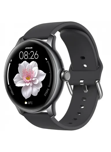 JR-FC1 Pro 350mAh 1.32-inch HD Display Classic Series Smart Watch Answer / Make Call - Space Grey