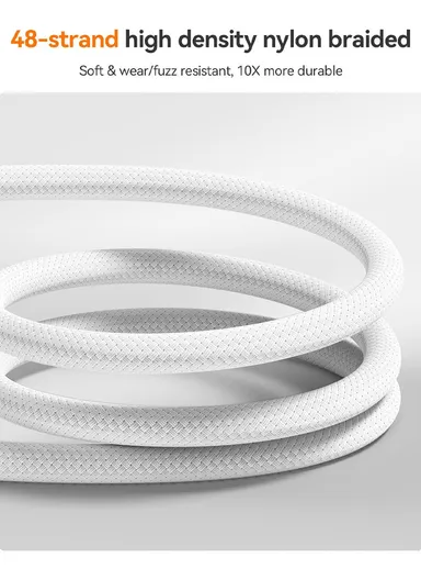 1.2m 30W Cutting-Edge Series Fast Charging Data Cable Type-C to Lightning S-A51 - Light Gray