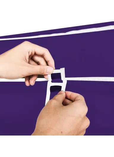 4-Section Non-Woven Fabric Cloth Boxes Cabinet with 2 Hanging Rails, Multi-Use Large Space Dustproof Cloth Boxes Cabinet with Side Cloth 28170 (W170 x D45 x H170)cm - Grey