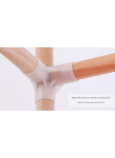 4-Section Non-Woven Fabric Cloth Boxes Cabinet with 2 Hanging Rails, Multi-Use Large Space Dustproof Boxes Cabinet (W168 x D45 x H170)cm - Leaves Patterns Style