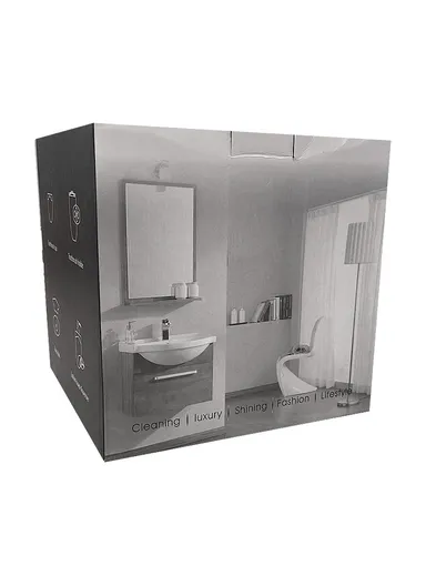 4 Pcs Resin Decorative Soap Dish With Wooden &amp; Bamboo Accessories, Toothbrush Holder, Soap Dispenser &amp; Cup, Bathroom Accessories Set - Black