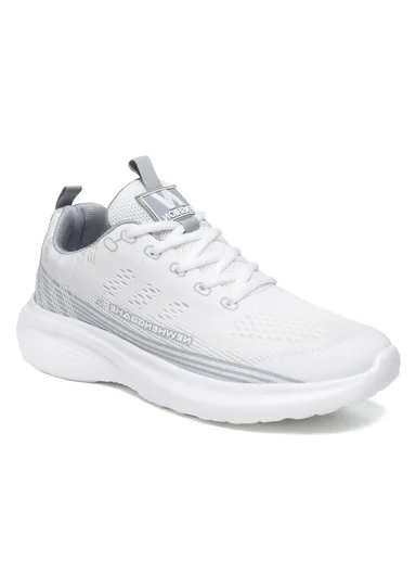 Unisex Lightweight Breathable Training Shoes CSW-202 - White &amp; Grey