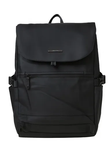 15.6" Water-Resistant Laptop Backpack Multi-Functional Travel Bag with Trolley Sleeve &amp; Padded Straps SH34 - Black