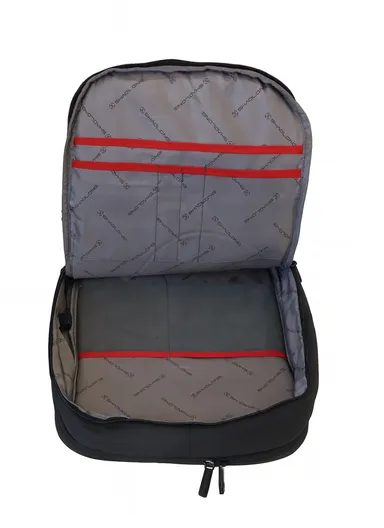 15.6" Lightweight Laptop Backpack, Water-Resistant &amp; Comfortable with Padded Straps AK33 - Black