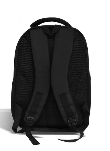 15.6" Water-Resistant Multi-Pocket Laptop Backpack Versatile Travel Bag 4422-2 - Black