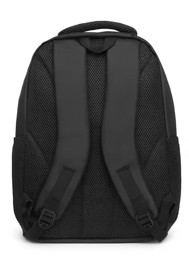 15.6" Water-Resistant Multi-Pocket Laptop Backpack Versatile Travel Bag 4422-4 - Black
