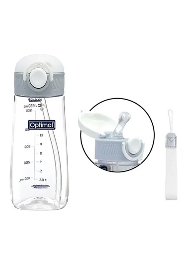 650ml Tritan silicone straw cup OPB-2018