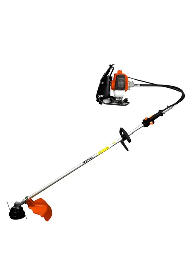 Brush Cutter Lightweight 2-Stroke Garden Trimmer with J Handle &amp; Safety Features BC520F