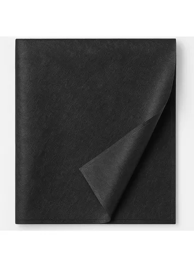 Waterproof &amp; Easy To Wash PEVA Tablecloth For Dining Table (L140 x W180)cm- Black 