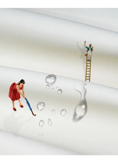 Waterproof &amp; Easy To Wash PEVA Tablecloth For Dining Table (L140 x W180)cm- Transparent 