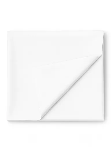 Waterproof &amp; Easy To Wash PEVA Tablecloth For Dining Table (L180 x W180)cm- White