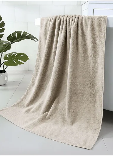140x70cm Super Absorbent Quick Drying Towel - Beige